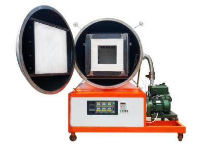 fornalha de alta temperatura do vácuo do Pa 1200℃/1700℃ 10 com a válvula de vácuo pneumática