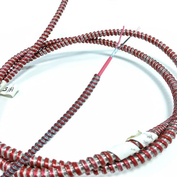 ABS Armored Fire Alarm Cable 2*1.5mm 2.5mm White PVC Electrical Cables for Industrial