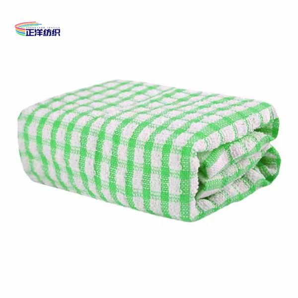 30x30cm Colorful Grid Style Cotton Towel Holiday Present Birthday Gift Wedding Gift Towel