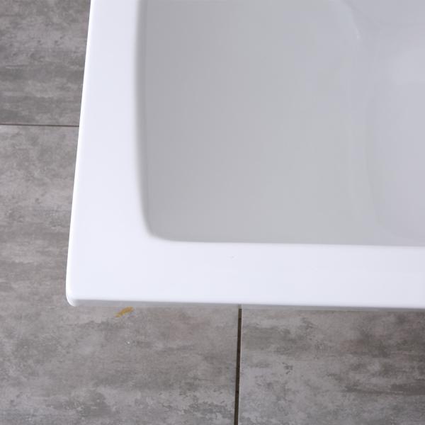 Hand Control Built-in Tub Simple Acrylic Bathtub with Simple Structure and Fashion Design