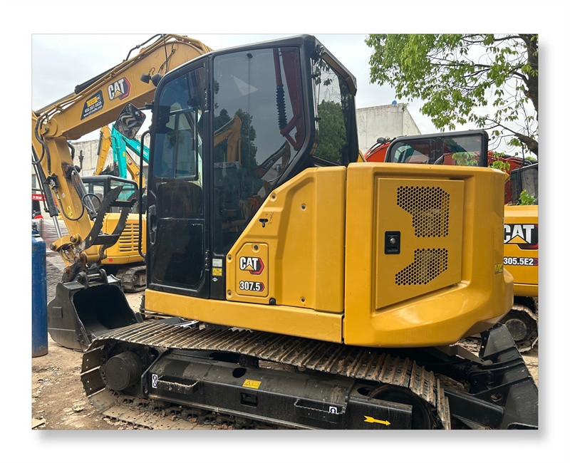7.5тонная небольшая машина использованная мини экскаватор CAT307.5 экскаватор для продажи гусеничная экскаватор цена