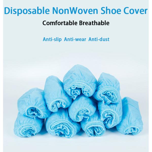 Disposable Shoe Covers Anti Slip Dustproof Overshoes Wear-Resistant Thicker Shoe Covers for Home Factory Protective