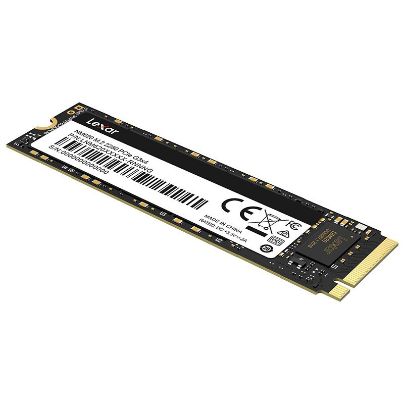 Игра привода PCle3.0 SSD Lexar LNM620 256GB M.2 NVMe полупроводниковая четырехканальная