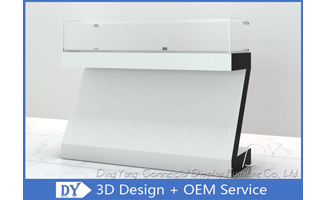 Muestra de joyería OEM Retirar cajones con luces y cerraduras