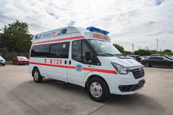 Ford Transit Medical Emergency Ambulance White 4×2 Diesel Oil