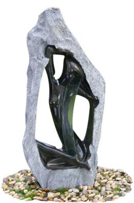 220v / 380v Resin Material Modern Outdoor Fountains For Home Decoration