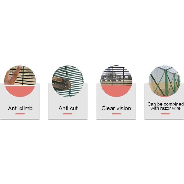 ПВК покрыл 358 загородку подъема 358 ограждать высокого уровня безопасности анти- для аэропорта или войск