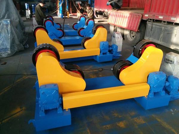 Adjustable Turning Rolls Welding Rotator HGZ/ HGK40 Rubber And Steel Wheel