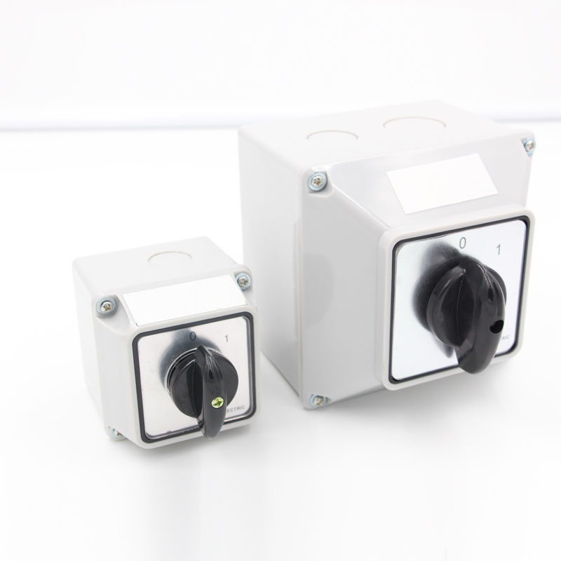 MEH LW26 Series 20A Changover Rotary Cam Switch 3 Pole 3 Way Selector Waterproof IP65 ABS+Brass+Silver Contact CE/Certified 440V