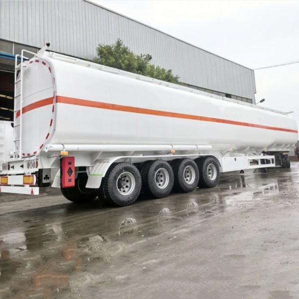 TITAN 4 Axle 70000 Liters Crude Palm Diesel Oil Tanker Price