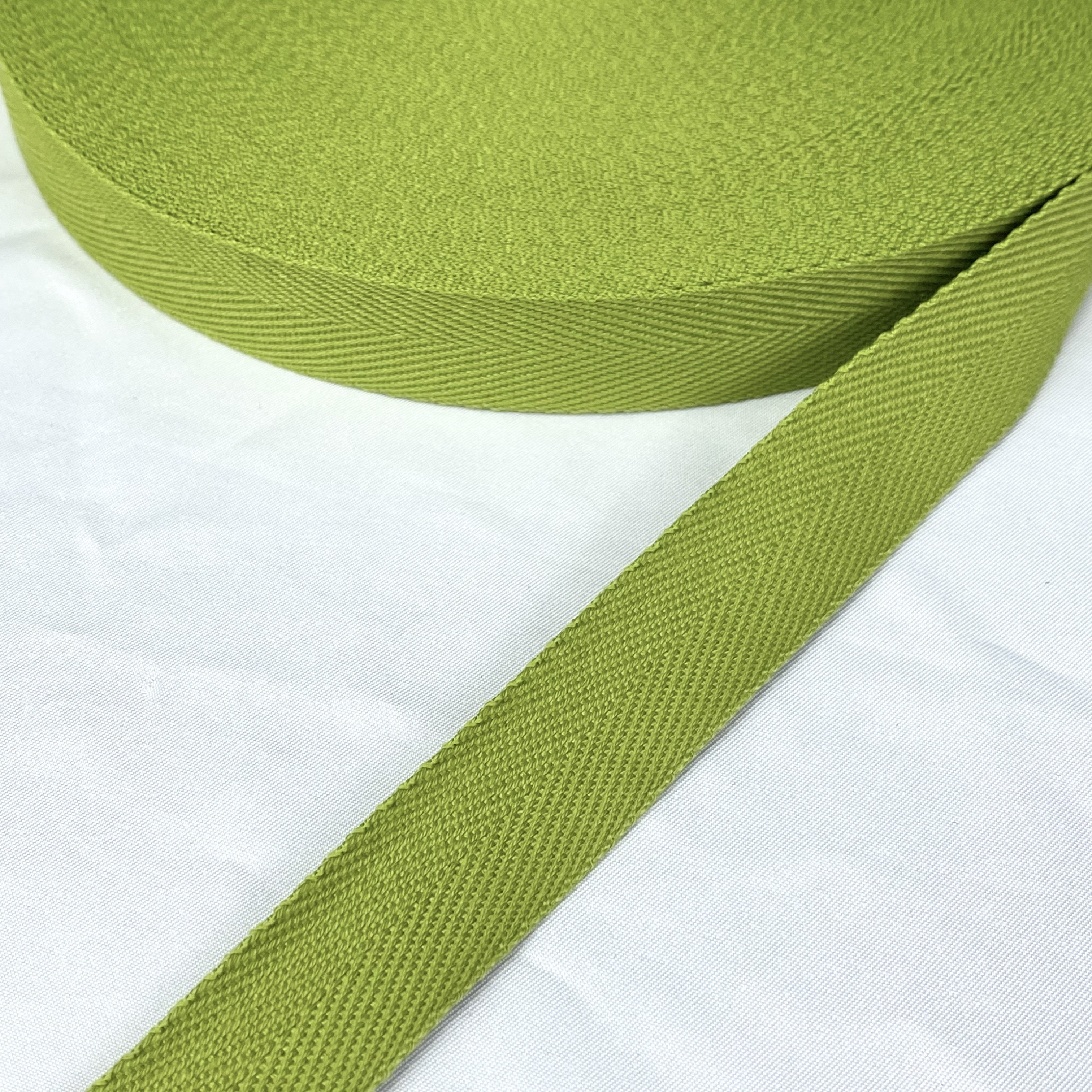 Herringbone polyester-cotton webbing Various colors Backpack strap Belt Handbag strap