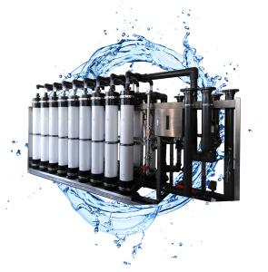Système de traitement de l'eau d'ultrafiltration d'acier au carbone de grande