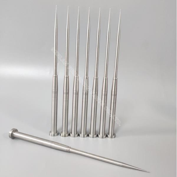 M340 Mold Core Pin Ejector Pins for Micro Pipette Tips with ±0.005mm Concentricity for Medical Industry