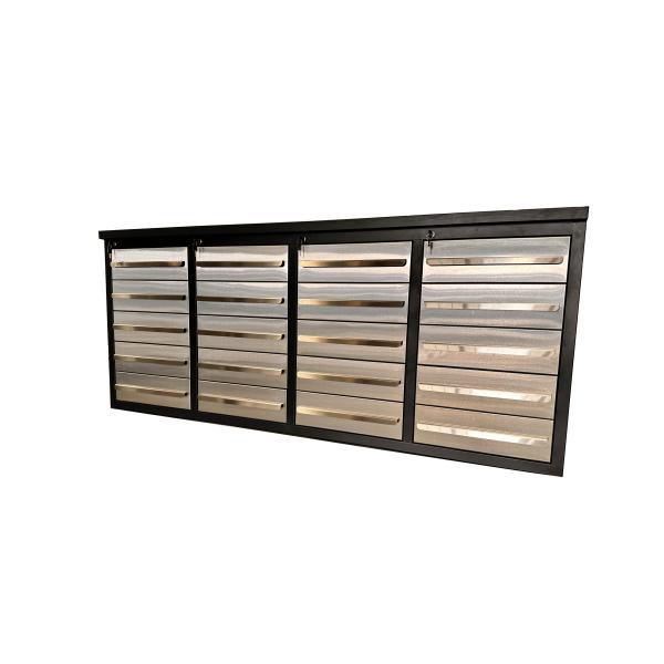 Гаражная мастерская, шкаф с инструментами, шкаф с тяжелыми инструментами, с рабочим столом и ящиком