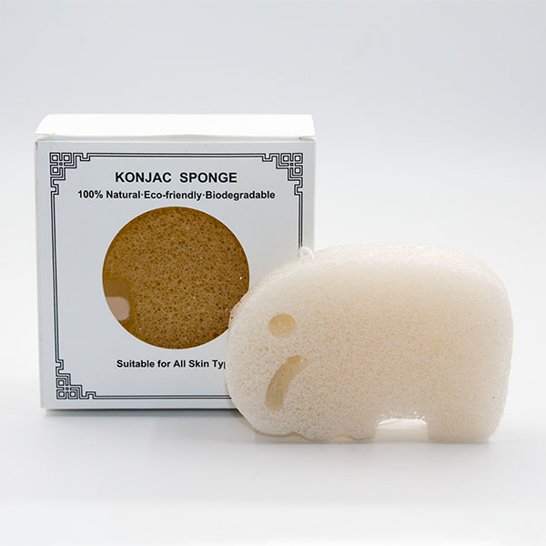 Губка клубники естественная мягкая особенная Konjac для мытья стороны ванны детей