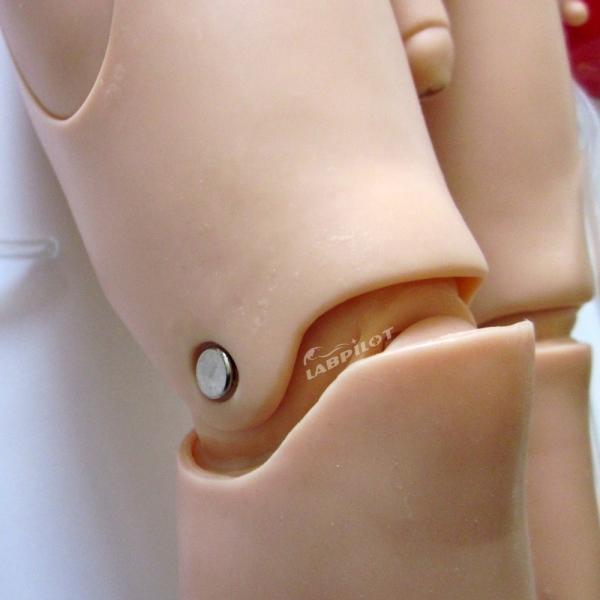 Human Life Size First Aid Training and Auscultation Simulator for PALS 1-year-old Child