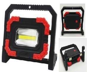 500lm Handheld LED Work Light 10W COB Portable LED Garage Lights Super Functional PA6 GF30 200x82x176mm