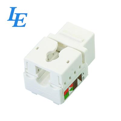 8 Pin Jack trapezoide protegido Cat6, SOLHA que testa ethernet modulares Jack