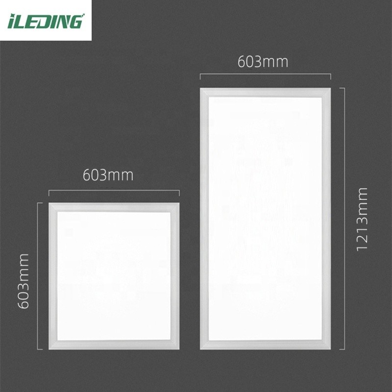 Motion Sensor Office Lighting 2x4 Edge-Lit 1200x600 Flat Dimmable LED Panel Square Light 30W/40W/50W