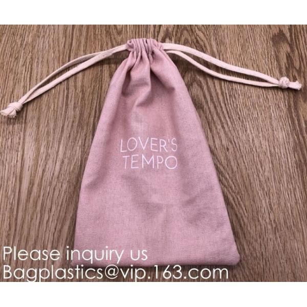 Reusable ECO Friendly 100% Cotton Double Drawstring Muslin Bags,Linen Gift Sachets Favors Pouches Party Wedding Jewelry