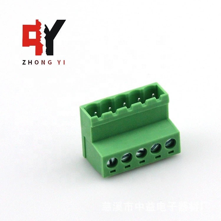 Тип соединитель HQ2EDGKR-5.0/5.08mm уплотнения терминального блока Pcb Pluggable