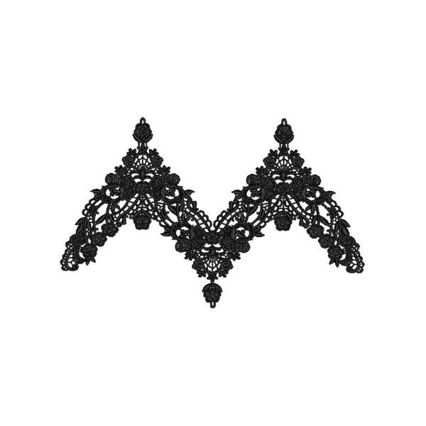 Fashion embroidery neck trim lace collar