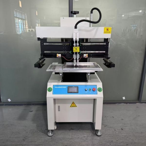 Semi-automatic SMT Solder Paste Printer with ±0.01mm Printing Accuracy, 700