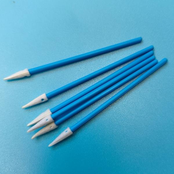 Pointed Foam Swab for Precision Cleaning with PP Handle