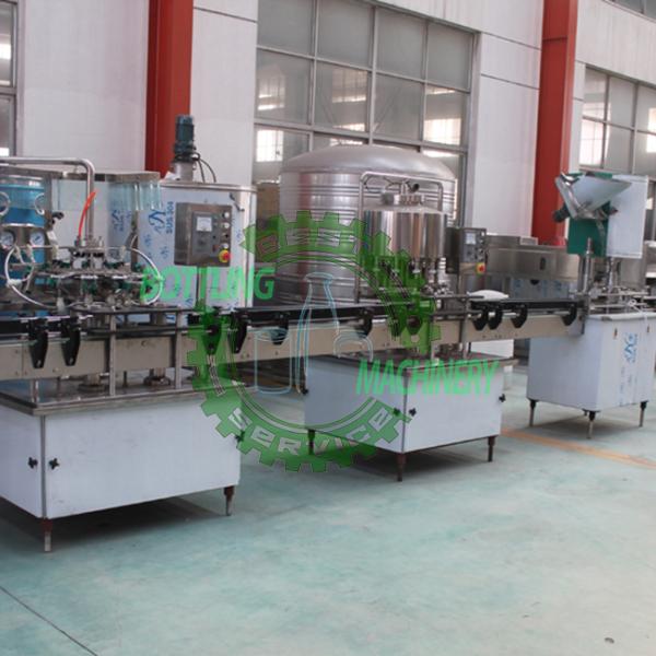 1500BPH Drinking Water 0-2L PET Auto Bottle Filling Machine