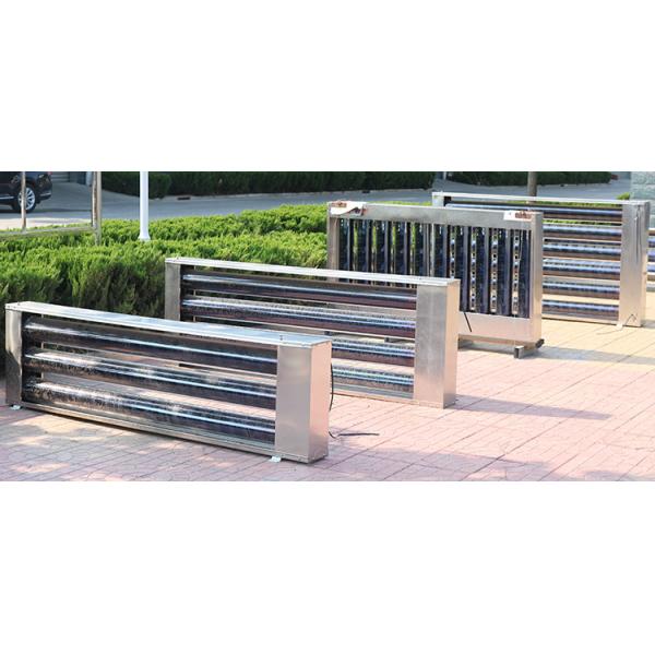 95 Liter Installed On Wall Vacuum Tube Collector Integral Solar Water Heater Without Water Tank