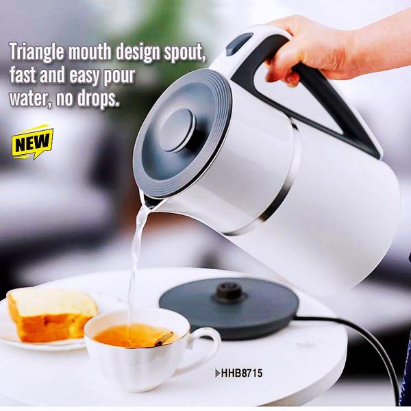 Stainless Steel Electric Water Kettle with App-Controlled Keep Warm Function