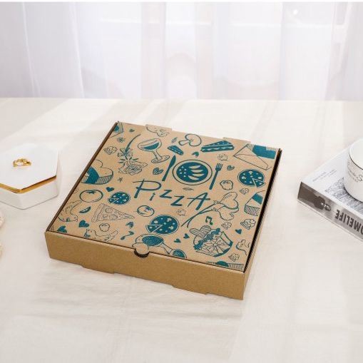 Food Grade Takeout Package Pizza Box with OEM Manufacture and Custom Design Advantage