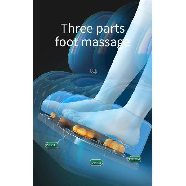 Real Relax Comfortable Massage Chair Shiatsu Tapping CB  ISO9001 Hypnotherapy OEM