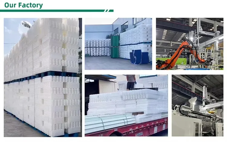 Quick Assembly Poultry Plastic Slatted Floor Chicken Farms Slat Flooring 1200x500x40mm