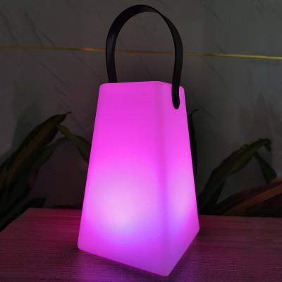 LED Plastic Color Changing Waterproof Garden Decorative Lamp With Remote Controller