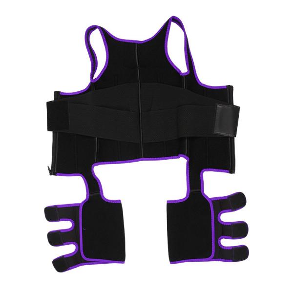Shaper alto da coxa da cintura de MHW100075PU para a aptidão ajustável Shapewear da veste do ajustador do elevador da extremidade das mulheres