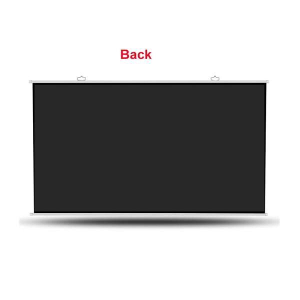 Simple Hanging HD Home Warp Knitting Projection Screen 16:9 100 Inch
