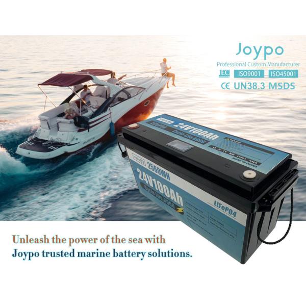 Глубокий цикл морской LiFePO4 аккумуляторный пакет Литий троллинг мотор аккумулятор 24V