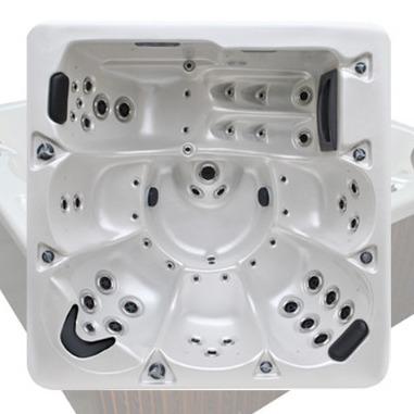6 People Leisure Spa Hot Tub Outdoor Spa With Underwater Led Light