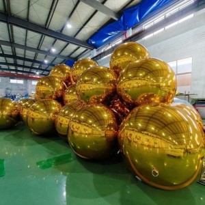 Large Inflatable Disco Ball Decoration Sphere Designed for Commercial Event Styling Exhibition Displays Party Venues Public Installations And Advertising Projects