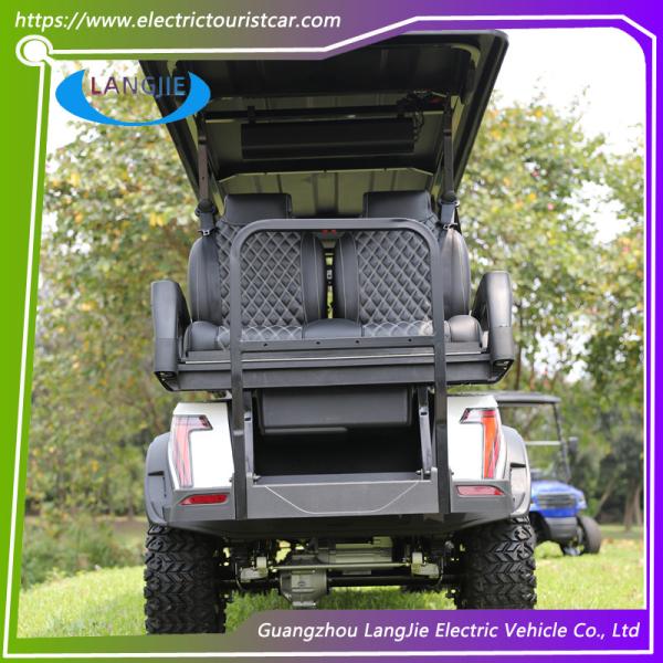 Voiture de chasse électrique de 6 places avec contrôleur 48v et position Light Electric Golf Cart pour les invités VIP