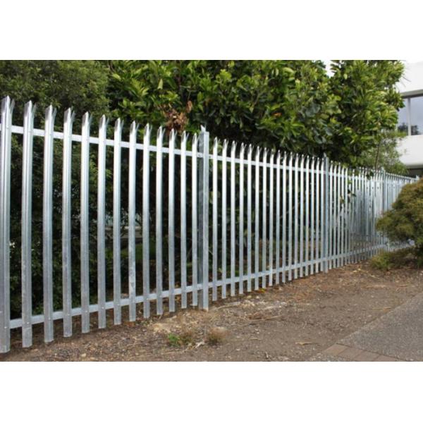 Steel Palisade Fencing 1.8m-3.0m Anti-Climb Security Barrier