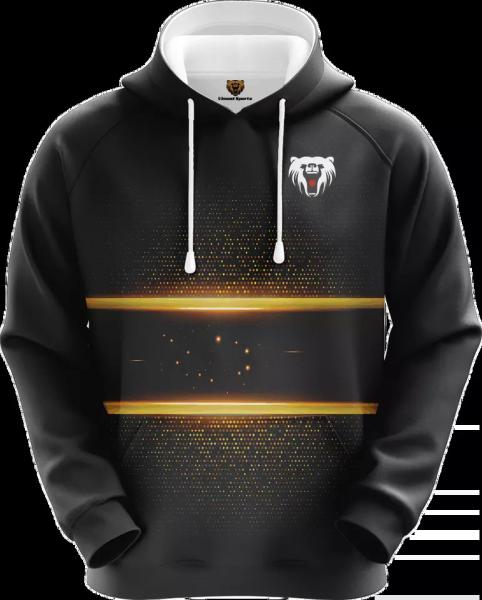 Graphic Long Sleeve Pullover Hoodie 100% Polyester Accept Custom Lables