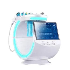 Cuidado de la piel Máquina facial Hydra 1MHZ Dispositivo de dermoabrasión hidrafacial 7 en 1