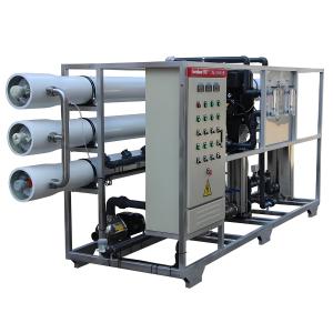 98% Salt Rejection Brackish Water RO System With Siemens PLC Control