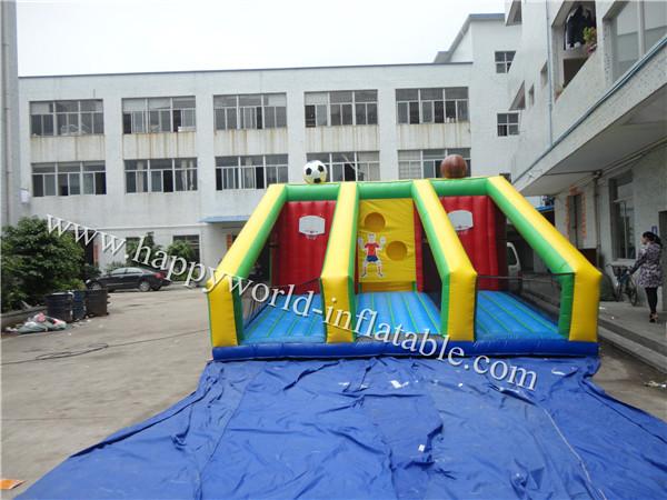 basketball goal posts , inflatable soccer goal , inflatable sports aren