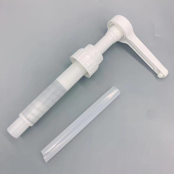 White Fast Food Kit Food Grade Coffee Syrup Pump 30ml 38 410