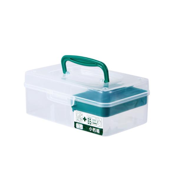 Portable Emergency First Aid Drug Medication Storage Box