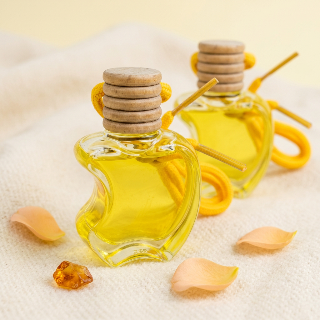 Anding 8ml Hanging Diffuser Bottle Automatic Diffuser Refill Empty Glass Mini Car Perfume Hanging Diffuser Bottle