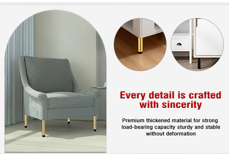 Luxury Adjustable Metal Sofa Legs Widely Used As Heightening Feet for Living Room Tables Tea Tables and Other Furniture Legs